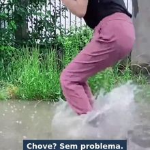 Vídeo: capas impermeáveis a serem usadas na chuva